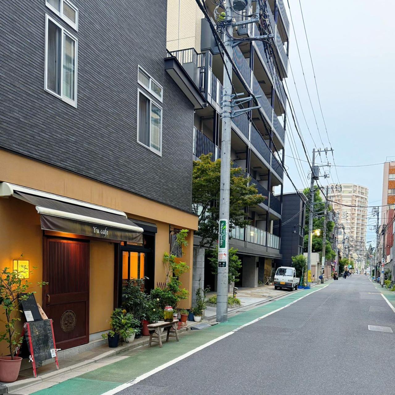 Appartamento Lovetokyo Easy Access Nezu Sunset House 根津駅徒歩1分 2-4人 エレベーター 上野 谷中銀座 根津神社 東京大学 新宿 渋谷 銀座 築地 原宿近い *