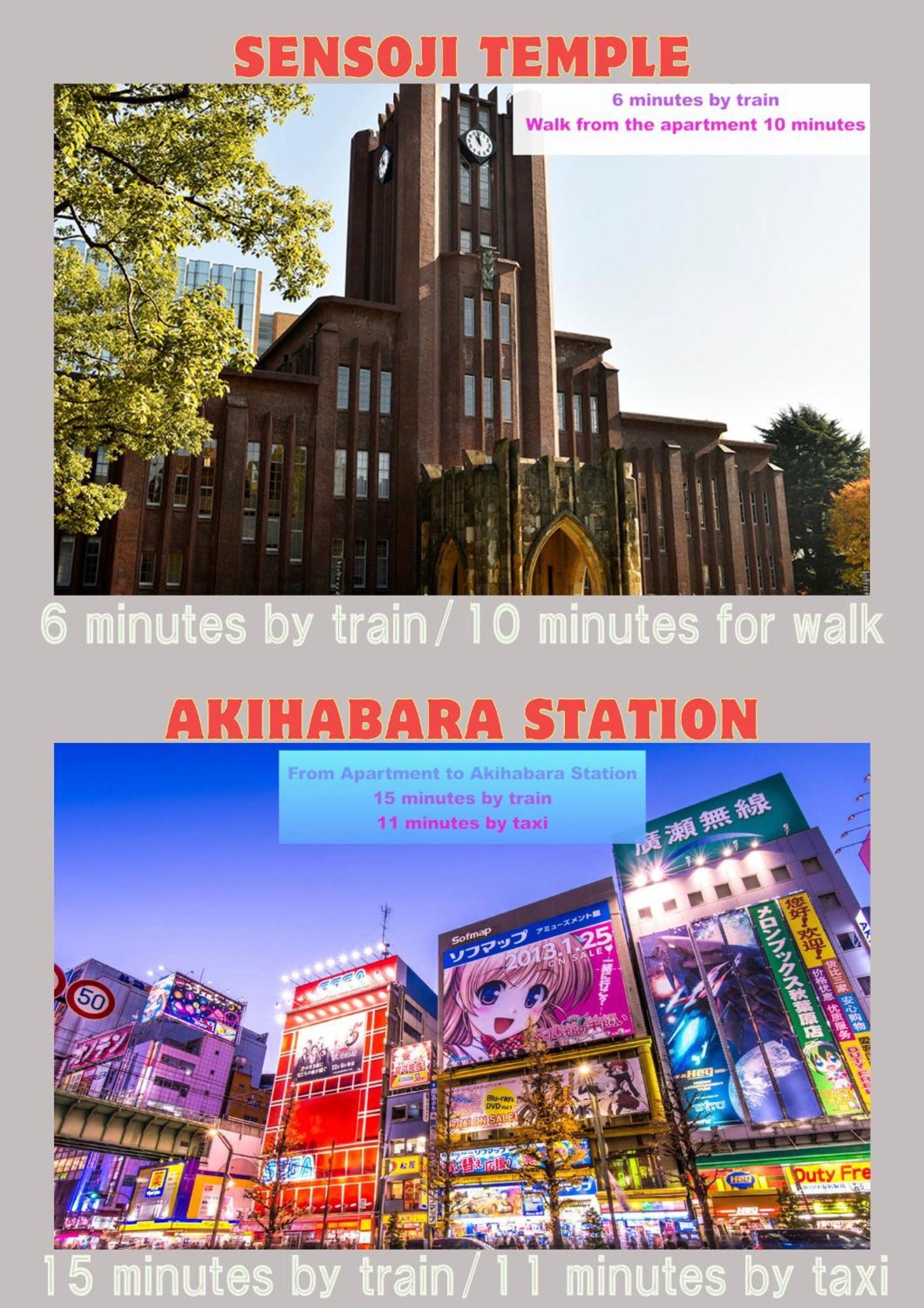 Appartamento Lovetokyo Easy Access Nezu Sunset House 根津駅徒歩1分 2-4人 エレベーター 上野 谷中銀座 根津神社 東京大学 新宿 渋谷 銀座 築地 原宿近い Tokyo